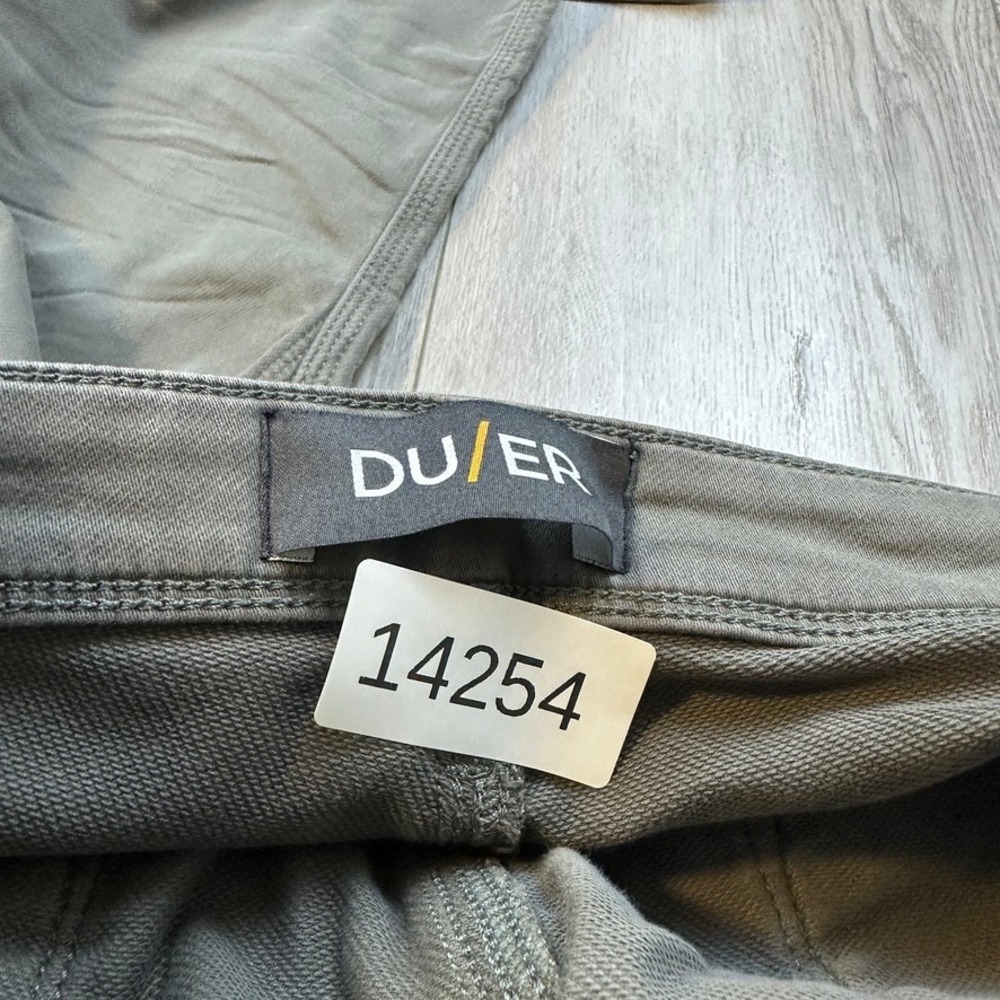 Duer DU/ER N2X Relaxed Taper Jeans Mens 36x30 Gray Denim Stretch Performance Men - Picture 9 of 12